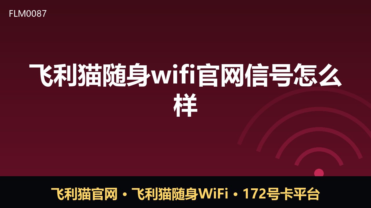 飞利猫随身WiFi官网信号实测：真实表现与优化建议